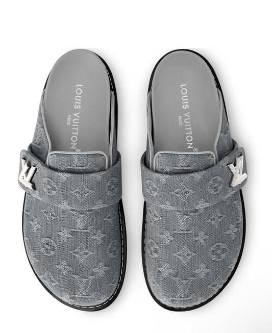 Claquette Mule Monogram Luxe