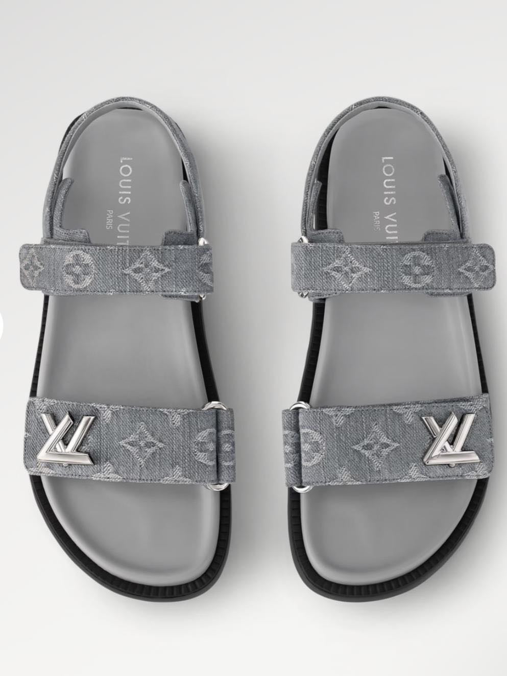 Claquette Mule Monogram Luxe