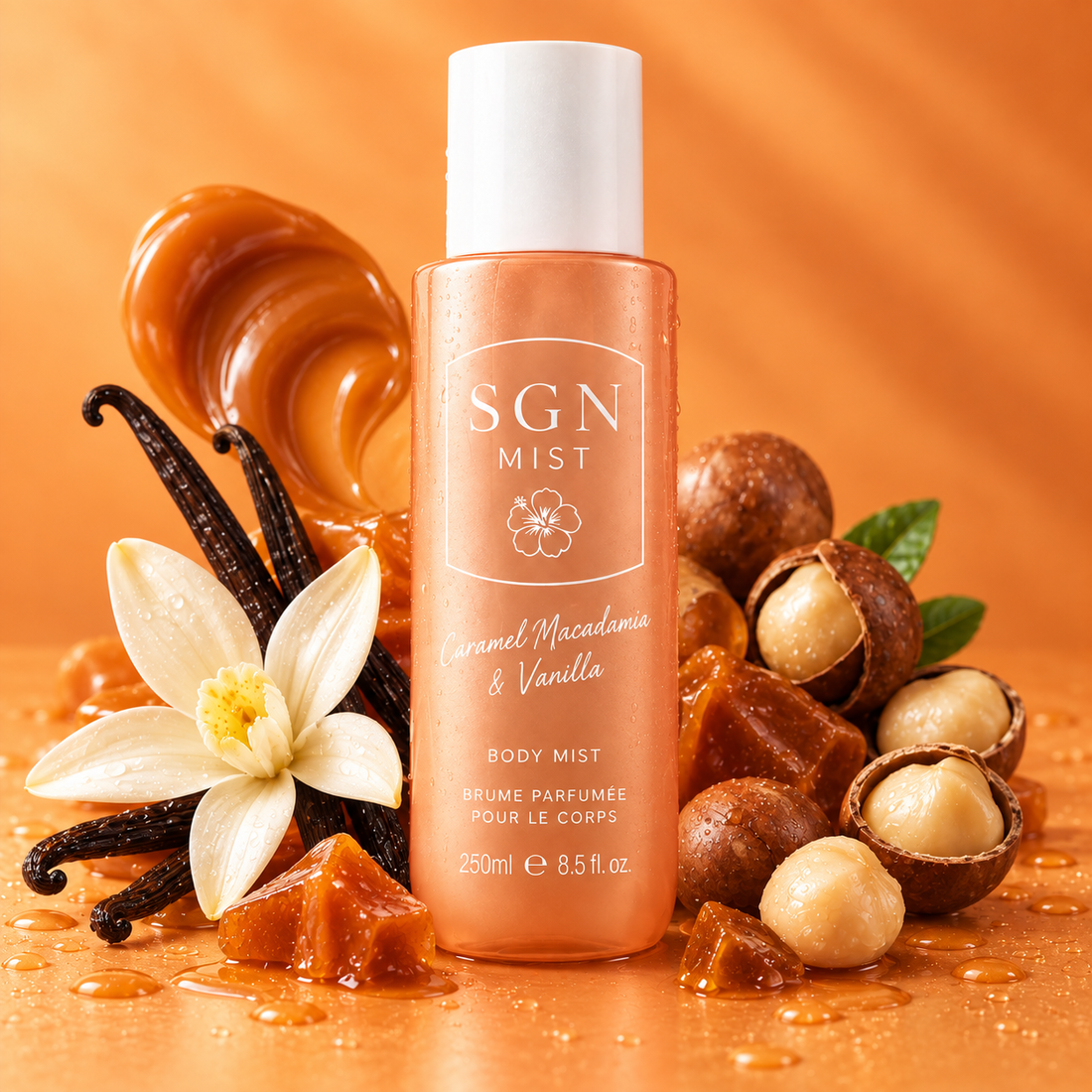 SGN-MIST  Caramel, Macadamia & Vanille