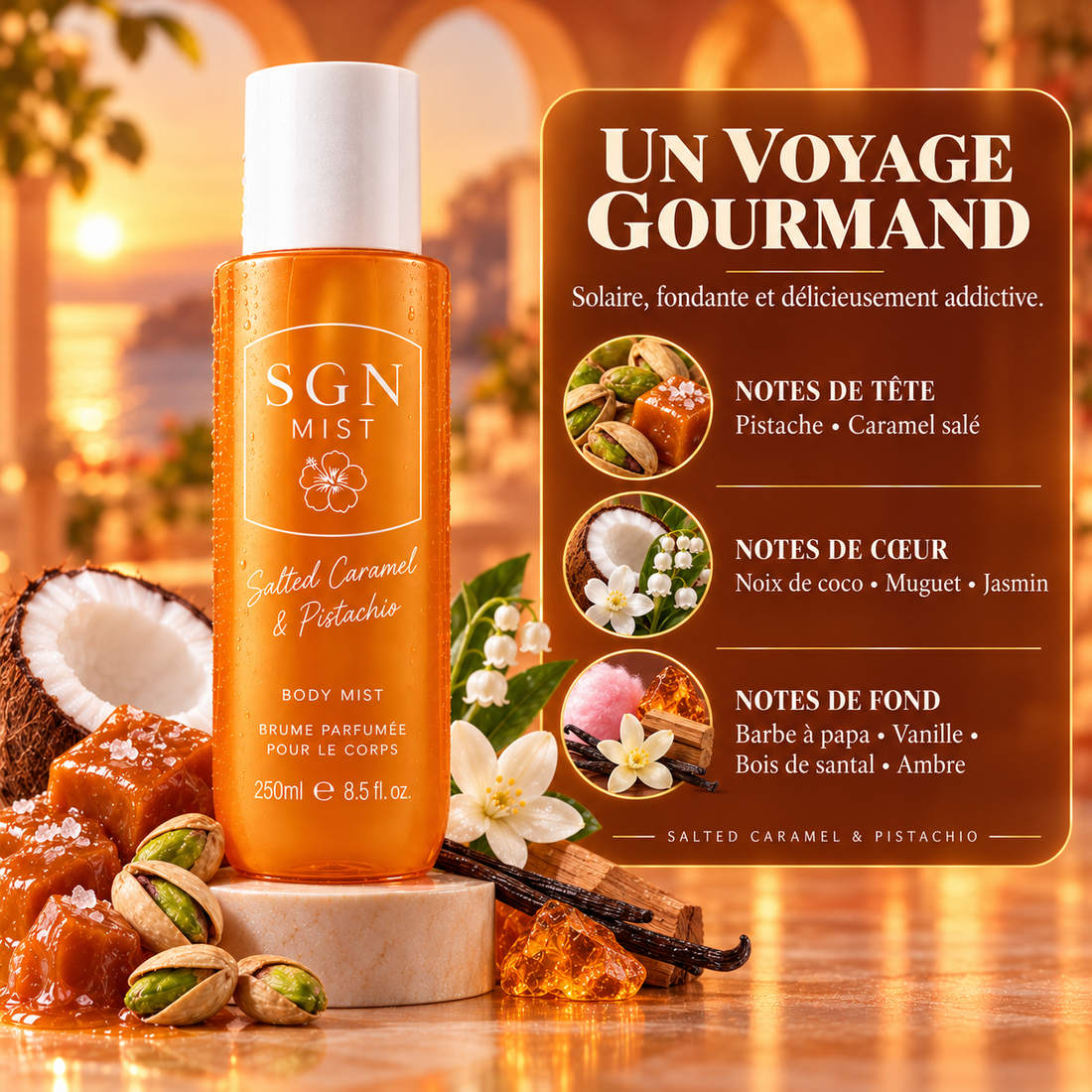 SGN-MIST Caramel Salé & Pistache