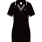 Robe Tennis en velours texturé