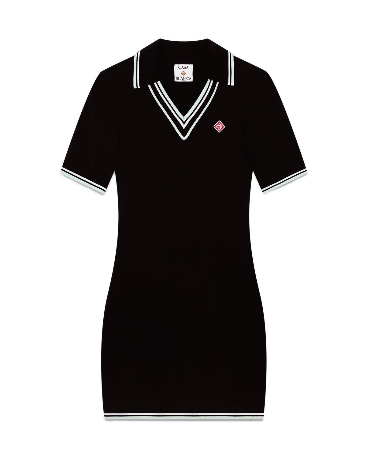 Robe Tennis en velours texturé