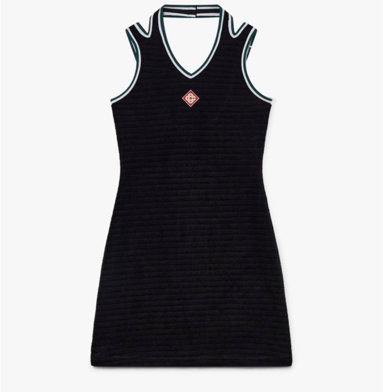 Robe Tennis en velours texturé