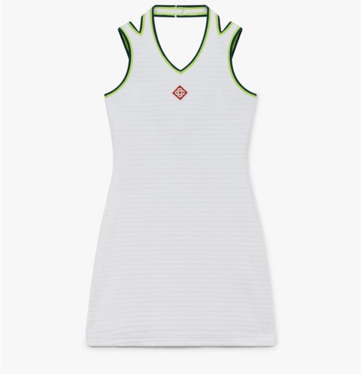 Robe Tennis en velours texturé