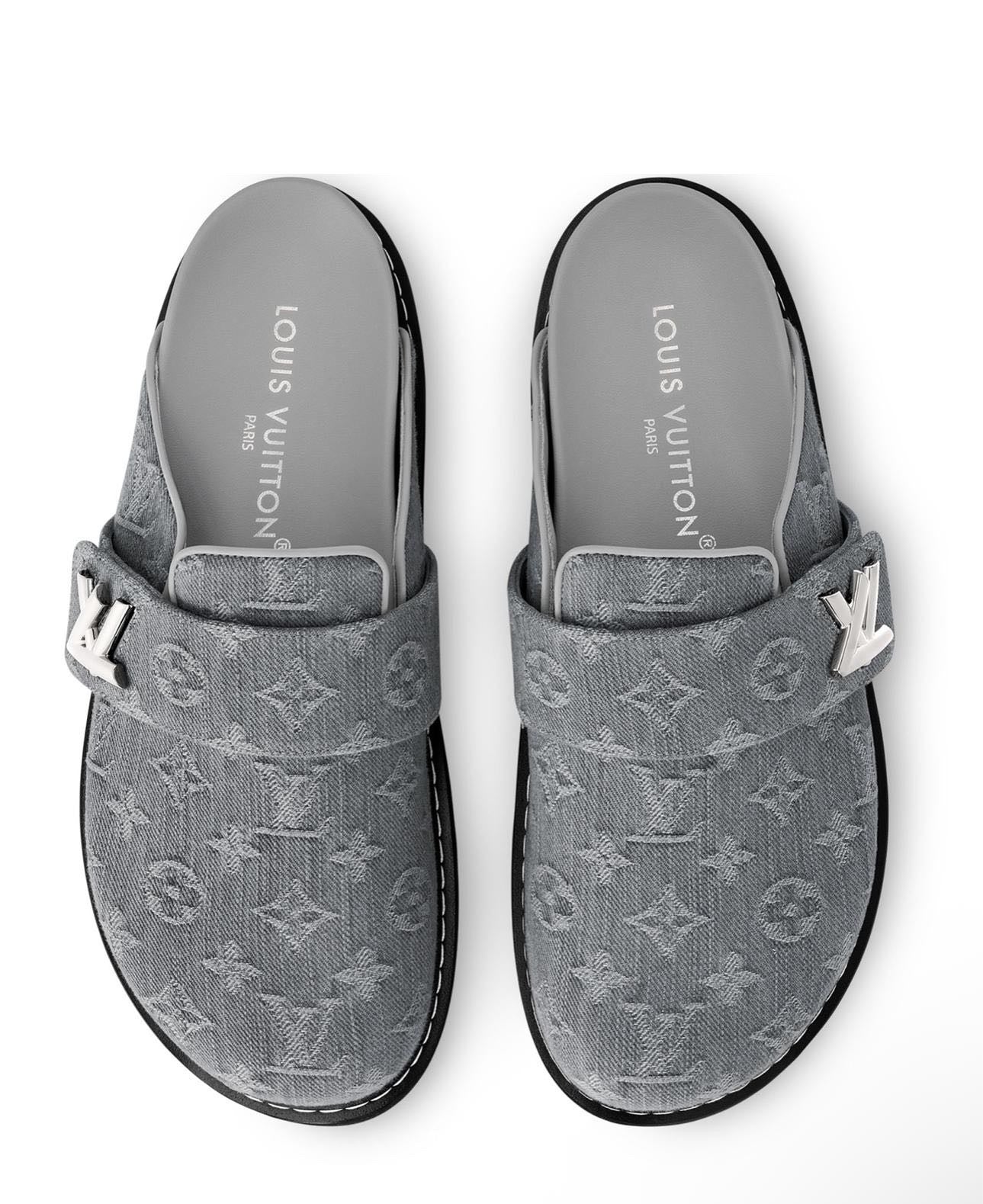 Claquette Mule Monogram Luxe