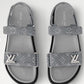 Claquette Mule Monogram Luxe