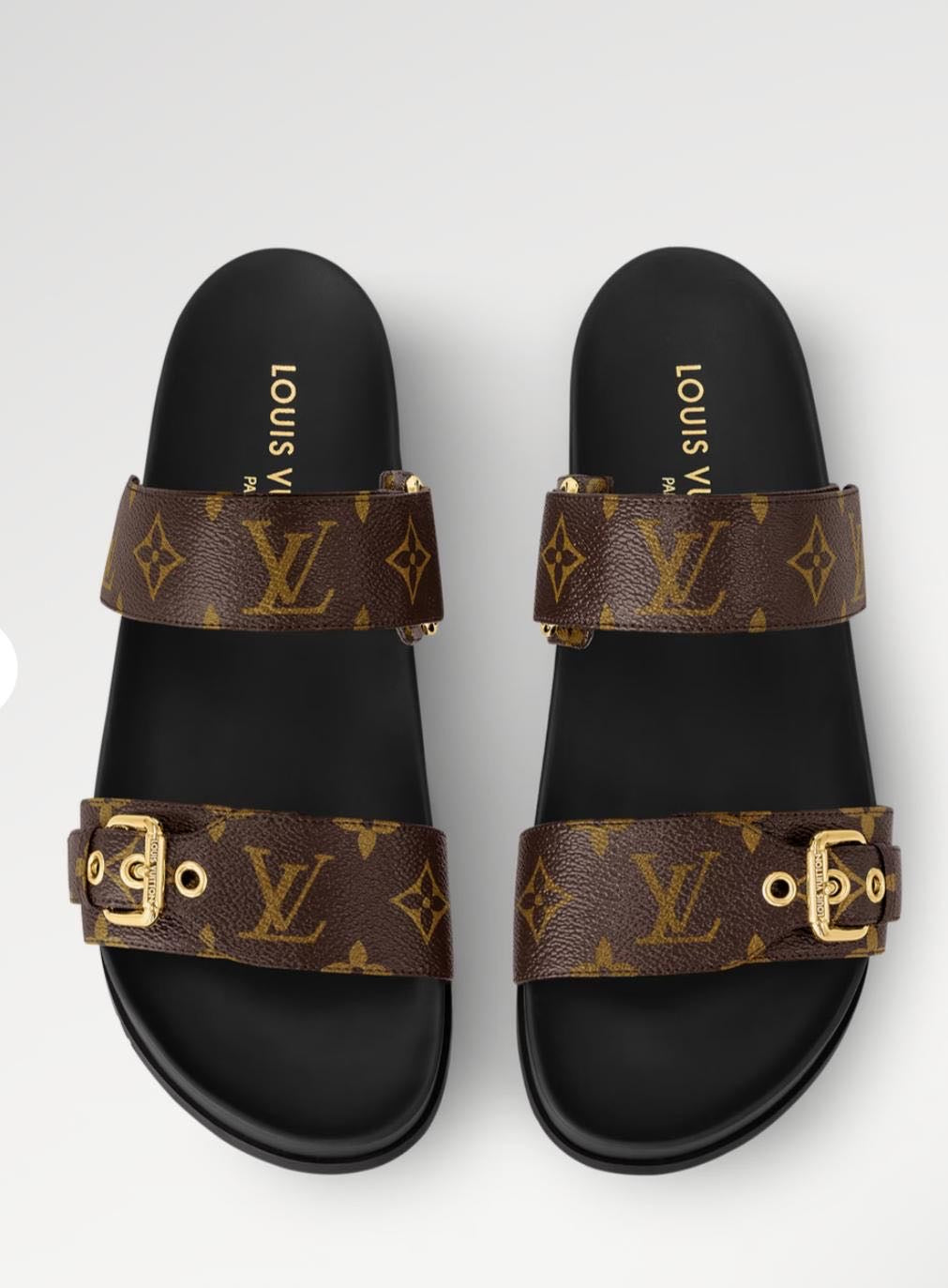 Claquette Mule Monogram Luxe