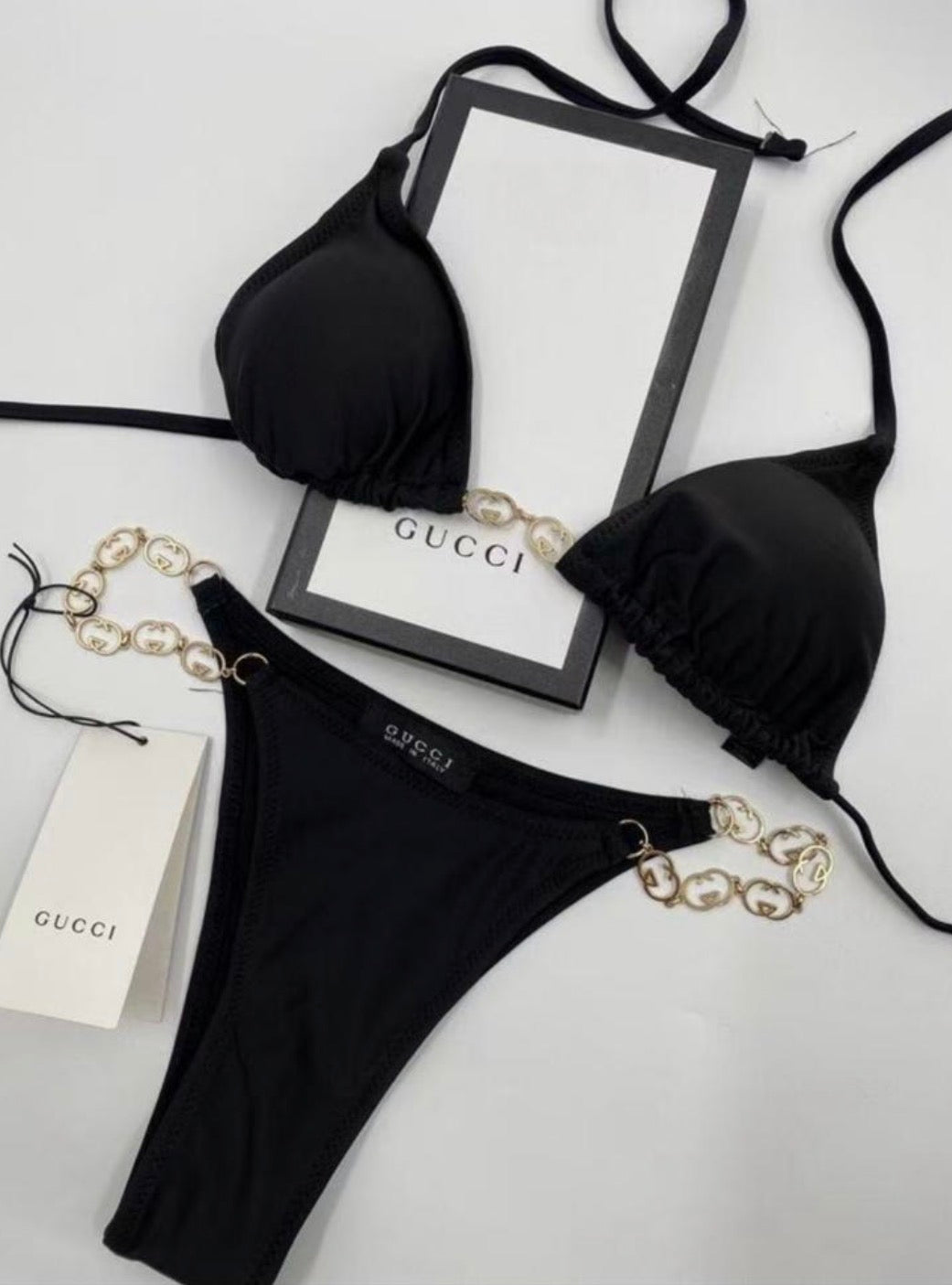 Bikini Luxe Chaîne Gold